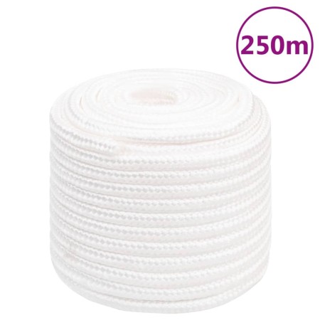 Intense white polypropylene boat rope 16 mm 250 m by vidaXL, Ropes and metal cords - Ref: Foro24-152575, Price: 186,26 €, Dis...