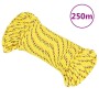 Cuerda de barco polipropileno amarillo 3 mm 250 m de vidaXL, Sogas y cuerdas metálicas - Ref: Foro24-152590, Precio: 20,92 €,...