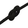 Cuerda de trabajo poliéster negro 5 mm 100 m de vidaXL, Sogas y cuerdas metálicas - Ref: Foro24-152809, Precio: 22,06 €, Desc...