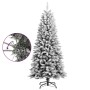 Künstlicher Weihnachtsbaum mit Schnee PVC und PE 150 cm von vidaXL, Weihnachtsbäume - Ref: Foro24-345189, Preis: 86,10 €, Rab...