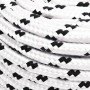 White polyester braided boat rope 8 mmx25 m by vidaXL, Ropes and metal cords - Ref: Foro24-152766, Price: 11,36 €, Discount: %