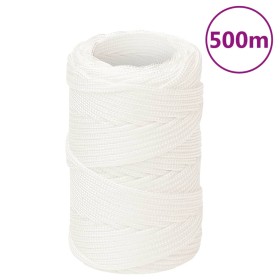 Cuerda de barco polipropileno blanco intenso 2 mm 500 m de vidaXL, Sogas y cuerdas metálicas - Ref: Foro24-152533, Precio: 27...