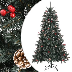 Árbol de Navidad artificial con soporte PVC verde 150 cm de vidaXL, Arboles de navidad - Ref: Foro24-345179, Precio: 77,85 €,...