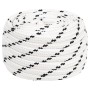 Cuerda de trabajo poliéster blanco 18 mm 50 m de vidaXL, Sogas y cuerdas metálicas - Ref: Foro24-152787, Precio: 60,19 €, Des...