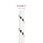 White polyester work rope 18 mm 50 m by vidaXL, Ropes and metal cords - Ref: Foro24-152787, Price: 60,19 €, Discount: %