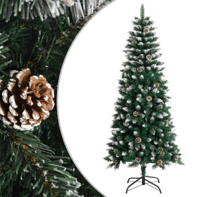 Árbol de Navidad artificial con soporte PVC verde 150 cm de vidaXL, Arboles de navidad - Ref: Foro24-345174, Precio: 68,99 €,...