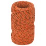 Cuerda de barco polipropileno naranja 2 mm 100 m de vidaXL, Sogas y cuerdas metálicas - Ref: Foro24-152637, Precio: 12,05 €, ...