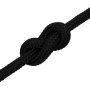 Cuerda de trabajo poliéster negro 18 mm 100 m de vidaXL, Sogas y cuerdas metálicas - Ref: Foro24-152839, Precio: 123,20 €, De...