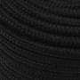 Black polyester work rope 14 mm 50 m by vidaXL, Ropes and metal cords - Ref: Foro24-152831, Price: 52,34 €, Discount: %