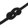 Black polyester work rope 14 mm 50 m by vidaXL, Ropes and metal cords - Ref: Foro24-152831, Price: 52,34 €, Discount: %