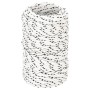 White polyester braided boat rope 2 mm x 25 m by vidaXL, Ropes and metal cords - Ref: Foro24-152741, Price: 8,99 €, Discount: %