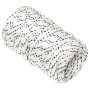 White polyester braided boat rope 2 mm x 25 m by vidaXL, Ropes and metal cords - Ref: Foro24-152741, Price: 8,99 €, Discount: %