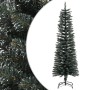 Narrow artificial Christmas tree with green PVC support 150 cm by vidaXL, Christmas trees - Ref: Foro24-345184, Price: 59,99 ...