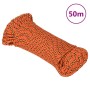 Cuerda de barco polipropileno naranja 3 mm 50 m de vidaXL, Sogas y cuerdas metálicas - Ref: Foro24-152641, Precio: 10,99 €, D...