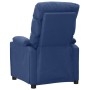 Sillón de masaje de tela azul de vidaXL, Sillones de masaje eléctricos - Ref: Foro24-342503, Precio: 222,59 €, Descuento: %