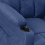 Sillón de masaje de tela azul de vidaXL, Sillones de masaje eléctricos - Ref: Foro24-342503, Precio: 222,59 €, Descuento: %