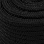 Black polyester work rope 16 mm 100 m by vidaXL, Ropes and metal cords - Ref: Foro24-152836, Price: 106,56 €, Discount: %