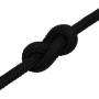 Black polyester work rope 16 mm 25 m by vidaXL, Ropes and metal cords - Ref: Foro24-152834, Price: 41,55 €, Discount: %