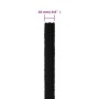 Black polyester work rope 16 mm 25 m by vidaXL, Ropes and metal cords - Ref: Foro24-152834, Price: 41,55 €, Discount: %