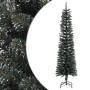 Narrow artificial Christmas tree with green PVC support 180 cm by vidaXL, Christmas trees - Ref: Foro24-345185, Price: 44,20 ...