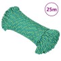 Cuerda de barco polipropileno verde 3 mm 25 m de vidaXL, Sogas y cuerdas metálicas - Ref: Foro24-152693, Precio: 9,99 €, Desc...