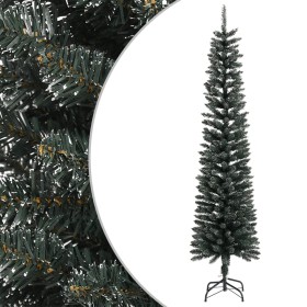 Narrow artificial Christmas tree with green PVC support 240 cm by vidaXL, Christmas trees - Ref: Foro24-345187, Price: 61,63 ...