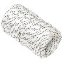 White braided polyester boat rope 2 mm x 50 m by vidaXL, Ropes and metal cords - Ref: Foro24-152742, Price: 10,68 €, Discount: %