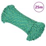 Cuerda de barco polipropileno verde 5 mm 25 m de vidaXL, Sogas y cuerdas metálicas - Ref: Foro24-152703, Precio: 11,87 €, Des...