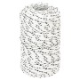 White polyester braided boat rope 2 mmx500 m by vidaXL, Ropes and metal cords - Ref: Foro24-152745, Price: 23,93 €, Discount: %