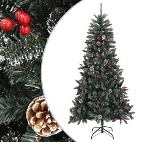 Artificial Christmas tree with green PVC support 210 cm by vidaXL, Christmas trees - Ref: Foro24-345181, Price: 139,67 €, Dis...