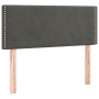 Dark gray velvet headboard 100x5x78/88 cm by vidaXL, Headboards and footboards - Ref: Foro24-345919, Price: 42,81 €, Discount: %