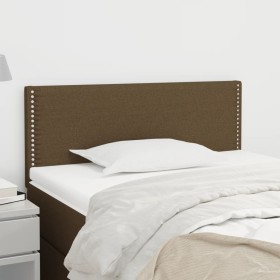 Dark brown fabric headboard 80x5x78/88 cm by vidaXL, Headboards and footboards - Ref: Foro24-345867, Price: 44,99 €, Discount: %