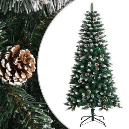 Árbol de Navidad artificial con soporte PVC verde 120 cm de vidaXL, Arboles de navidad - Ref: Foro24-345173, Precio: 37,56 €,...