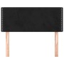 Black velvet headboard 80x5x78/88 cm by vidaXL, Headboards and footboards - Ref: Foro24-345880, Price: 43,43 €, Discount: %