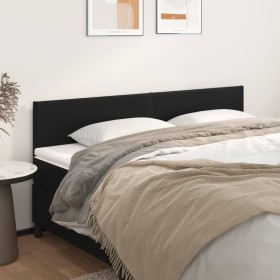 Headboards 2 units of black synthetic leather 80x5x78/88 cm by vidaXL, Headboards and footboards - Ref: Foro24-345812, Price:...