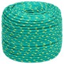 Green polypropylene boat rope 10 mm 100 m by vidaXL, Ropes and metal cords - Ref: Foro24-152720, Price: 40,08 €, Discount: %