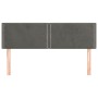 Headboards 2 units dark gray velvet 72x5x78/88 cm by vidaXL, Headboards and footboards - Ref: Foro24-345939, Price: 53,92 €, ...