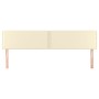 Headboards 2 units cream-colored synthetic leather 90x5x78/88cm by vidaXL, Headboards and footboards - Ref: Foro24-345974, Pr...