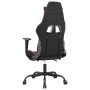 Gaming-Stuhl mit Massage und Fußstütze aus schwarz-rotem Kunstleder von vidaXL, Gaming-Stühle - Ref: Foro24-345412, Preis: 13...