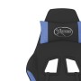 Massage gaming chair with footrest in black and blue fabric by vidaXL, Gaming chairs - Ref: Foro24-345487, Price: 135,87 €, D...