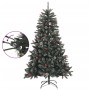 Árbol de Navidad artificial con soporte PVC verde 120 cm de vidaXL, Arboles de navidad - Ref: Foro24-345178, Precio: 39,78 €,...