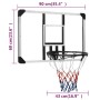 Transparentes Basketball-Rückbrett aus Polycarbonat, 90 x 60 x 2,5 cm von vidaXL, Basketball-Rückbretter - Ref: Foro24-93669,...