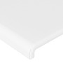 Cabecero de cuero sintético blanco 90x5x78/88 cm de vidaXL, Cabeceros y pies de cama - Ref: Foro24-345753, Precio: 45,96 €, D...