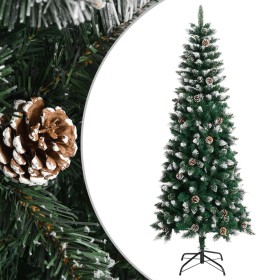 Árbol de Navidad artificial con soporte PVC verde 210 cm de vidaXL, Arboles de navidad - Ref: Foro24-345176, Precio: 115,99 €...