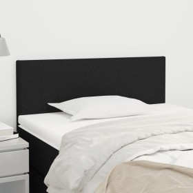 Cabecero de tela negro 100x5x78/88 cm de vidaXL, Cabeceros y pies de cama - Ref: Foro24-345766, Precio: 47,04 €, Descuento: %