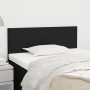 Cabecero de tela negro 100x5x78/88 cm de vidaXL, Cabeceros y pies de cama - Ref: Foro24-345766, Precio: 47,08 €, Descuento: %