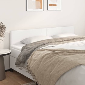 Headboards 2 units of white synthetic leather 100x5x78/88 cm by vidaXL, Headboards and footboards - Ref: Foro24-345853, Price...