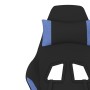 Schwarzer und blauer Massage-Gaming-Stuhl aus Stoff von vidaXL, Gaming-Stühle - Ref: Foro24-345497, Preis: 128,99 €, Rabatt: %