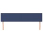 Headboards 2 units of blue fabric 90x5x78/88 cm by vidaXL, Headboards and footboards - Ref: Foro24-345830, Price: 65,99 €, Di...