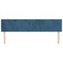 Headboards 2 units of dark blue velvet 80x5x78/88 cm by vidaXL, Headboards and footboards - Ref: Foro24-345822, Price: 60,57 ...